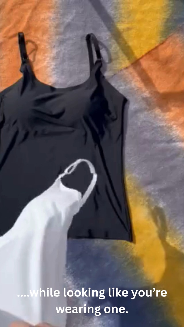 feel bra-free-Women's Padded Camisole No Shelf, No Built in Bra